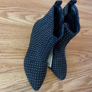 5 1/2 black gem booties - a new day